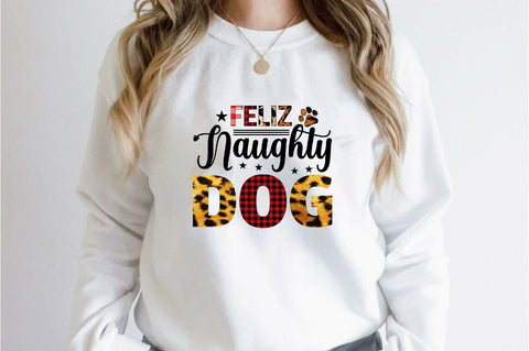 feliz naughty dog Sublimation SVGArt 