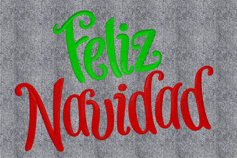 Feliz Navidad Embroidery/Applique DESIGNS embroidery-workshop 