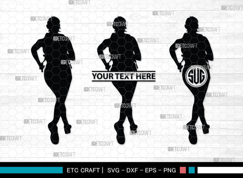 Female Hiker Monogram, Female Hiker Silhouette, Female Hiker SVG, Hiking Svg, Woman Hiking Svg, Hiker Svg, SB00358 SVG ETC Craft 