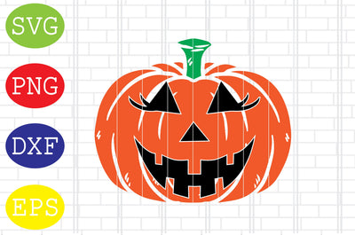 Female Pumpkin Svg, Halloween Pumpkin Face Svg, Thanksgiving Svg, Autumn Svg, Halloween Svg, Fall Svg SVG DigitalSvgFiles 