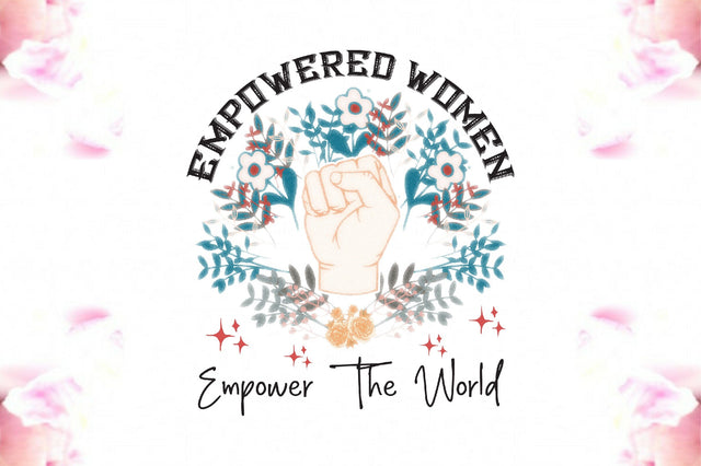 Feminist Empowered Women Sublimation PNG Sublimation Jagonath Roy 
