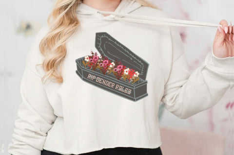 Feminist Gender Roles Flowers Coffin PNG Sublimation Jagonath Roy 