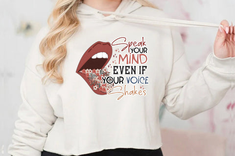 Feminist Speak Your Mind Sexy Lips PNG Sublimation Jagonath Roy 
