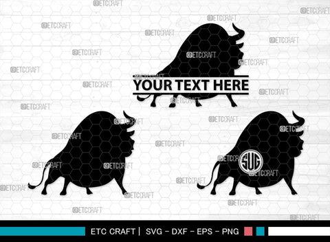 Ferdinand Monogram, Ferdinand Silhouette, Ferdinand SVG, Ferdinand Bull Svg, Ferdinand Character Svg, Animal Svg, SB00262 SVG ETC Craft 