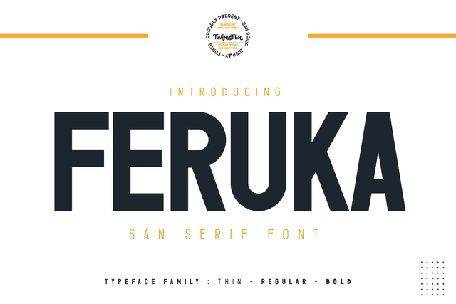 Feruka Font twinletter 