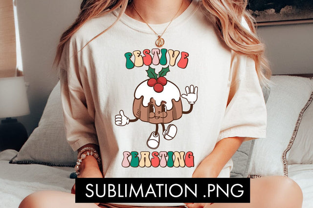 Festive Feasting Sublimation PNG Sublimation Freeling Design House 