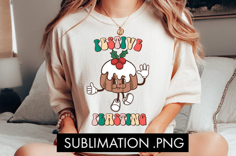 Festive Feasting Sublimation PNG Sublimation Freeling Design House 
