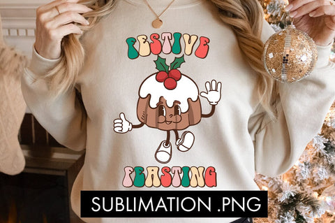 Festive Feasting Sublimation PNG Sublimation Freeling Design House 