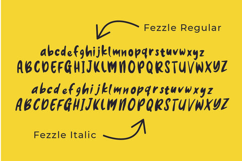Fezzle Font Helen Patmore 