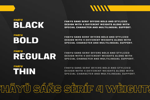 Fhayu Font twinletter 