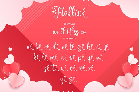 Fiallio Font Fallen Graphic Studio 