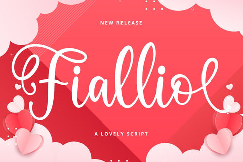 Fiallio Font Fallen Graphic Studio 