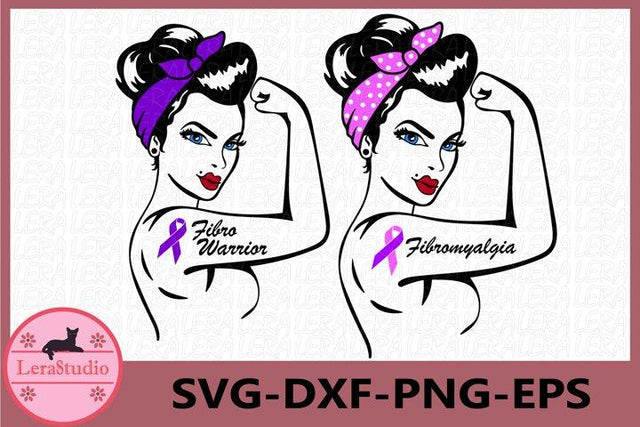 Fibromyalgia Svg SVG Lerastudio 