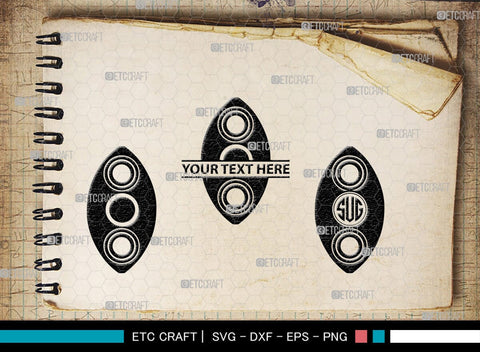 Fidget Spinner Monogram, Fidget Spinner Silhouette, Fidget Spinner SVG, Spinner Svg, Hand Spinner Svg, SB00426 SVG ETC Craft 