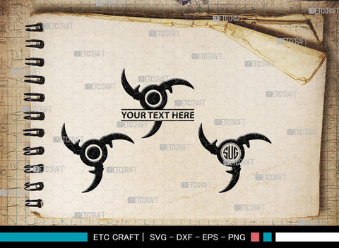 Fidget Spinner Monogram, Fidget Spinner Silhouette, Fidget Spinner SVG, Spinner Svg, Hand Spinner Svg, SB00426 SVG ETC Craft 