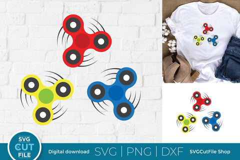 Fidget spinner svg SVG SVG Cut File 