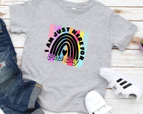 Field Day 2022 Sublimation Designs Bundle, 7 Field Day PNG Files, End Of School PNG, Last Day Of School PNG, I Am Just Here For Field Day PNG Sublimation HappyDesignStudio 