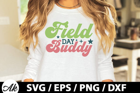 Field day buddy Retro SVG SVG akazaddesign 