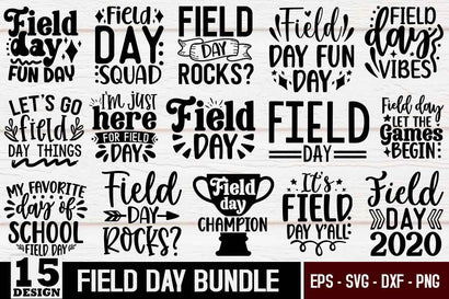 Field Day Bundle. Field Day Svg SVG etcify 