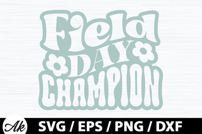 Field day champion Retro SVG SVG akazaddesign 