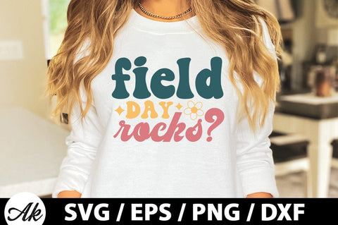 Field day rocks Retro SVG SVG akazaddesign 