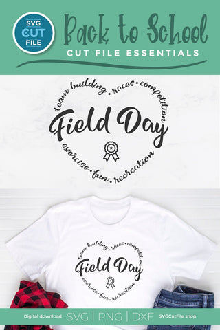 Field day svg, school field day, school svg, sports mom, spring, svg dxf png, teacher svg, track and field, volunteer, fall, field day SVG SVG Cut File 