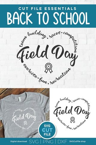 Field day svg, school field day, school svg, sports mom, spring, svg dxf png, teacher svg, track and field, volunteer, fall, field day SVG SVG Cut File 