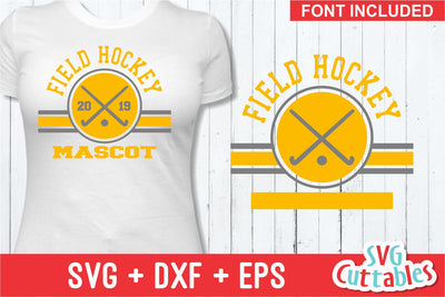 Field Hockey SVG Svg Cuttables 