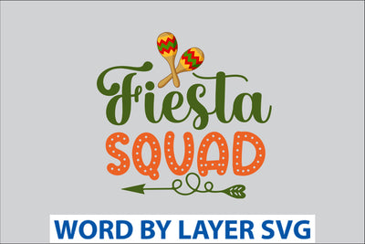 Fiesta Squad SVG Design SVG Rafiqul20606 