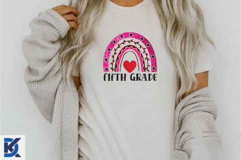 Fifth Grade PNG, Back to School PNG Sublimation SVGista 