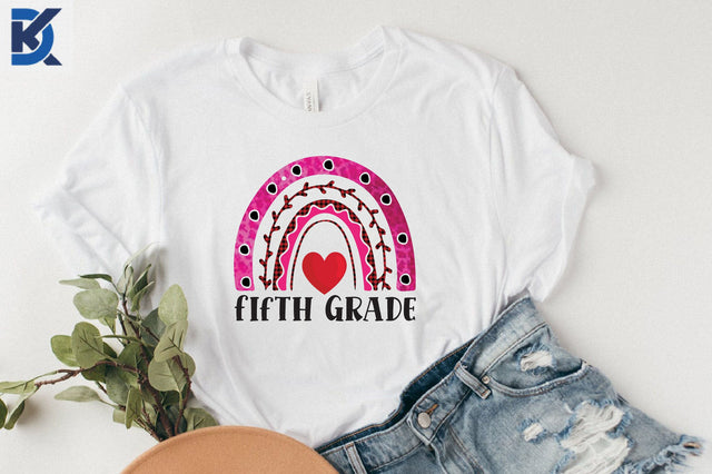 Fifth Grade PNG, Back to School PNG Sublimation SVGista 