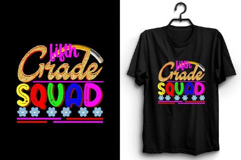 Fifth Grade Squad Sublimation SVGArt 