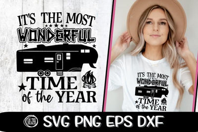 Fifth Wheel SVG - It's The Most Wonderful Time Of The Year SVG On the Beach Boutique 