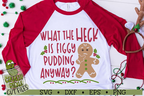 Figgy Pudding Funny Christmas SVG Cut File SVG Crunchy Pickle 