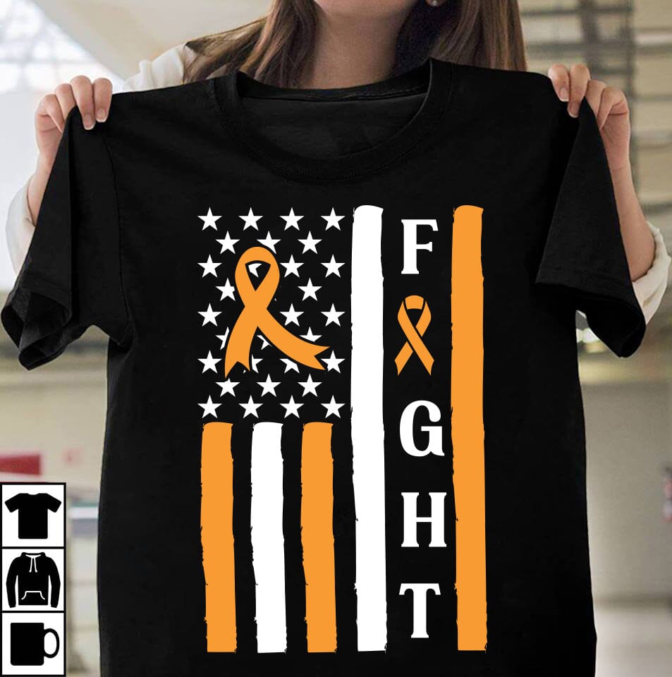 Fight Awareness SVG Cut File , Fight Awareness Sublimation PNG - So Fontsy