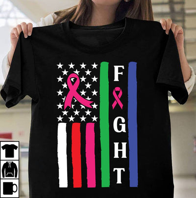 Fight Awareness SVG Cut File , Fight Awareness Sublimation PNG SVG BlackCatsMedia 