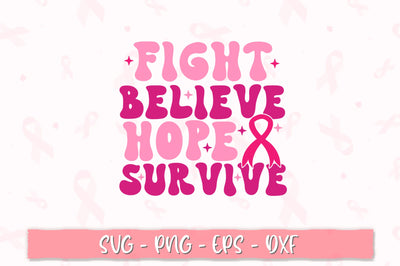 Fight believe hope survive PNG SVG Shetara Begum 