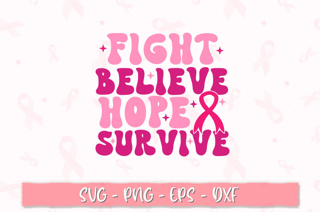 Fight believe hope survive PNG SVG Shetara Begum 