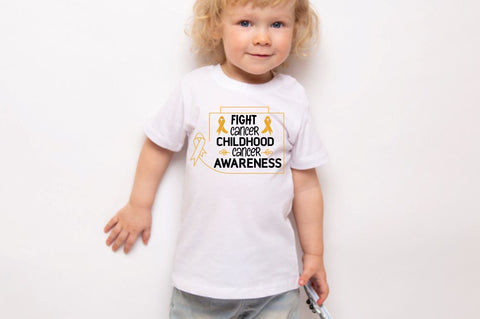Fight cancer childhood cancer awareness SVG SVG DESIGNISTIC 