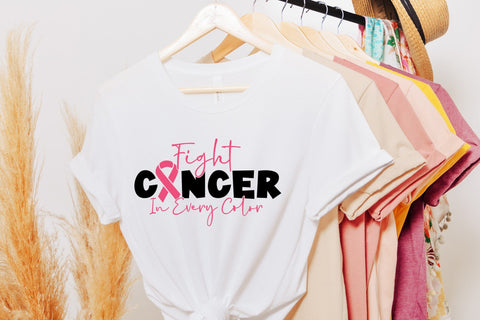 Fight Cancer in Every Color, Breast Cancer SVG SVG CraftLabSVG 