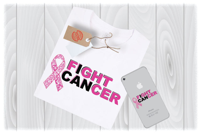 Fight Cancer SVG Files for Cricut Designs | Breast Cancer SVG Files SVG My Sew Cute Boutique 