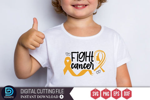 Fight cancer SVG SVG DESIGNISTIC 