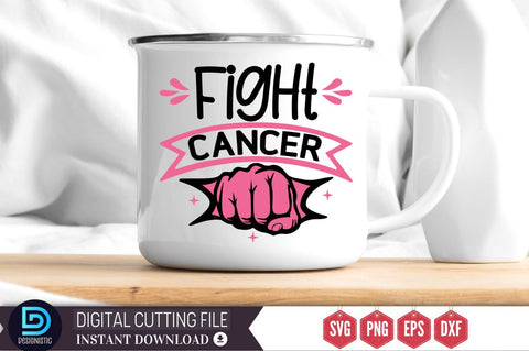 Fight cancer SVG SVG DESIGNISTIC 