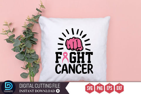 Fight cancer SVG SVG DESIGNISTIC 