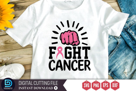 Fight cancer SVG SVG DESIGNISTIC 