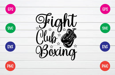fight club boxing svg SVG sk.swapon Roy 