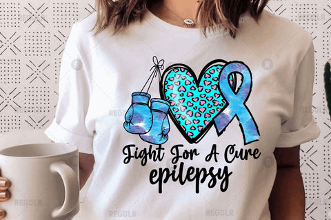 Fight for a cure epilepsy SVG Sublimation Regulrcrative 