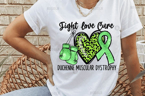 Fight love cure duchenne SVG Sublimation Regulrcrative 