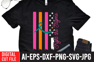 Fight the Stigma SVG Cut File SVG BlackCatsMedia 