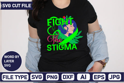 Fight The Stigma Svg Cut File,SVG Patriotic Fighter Pilot Aviator Sunglasses Stars Stripes Clipart Clip Art Sublimation or Vinyl Shirt Design SVG DesignPlante 503 